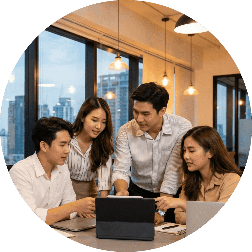 Classroom image for Master programs in China, supporting an admissions service page focused on university matching, applications, and student success.