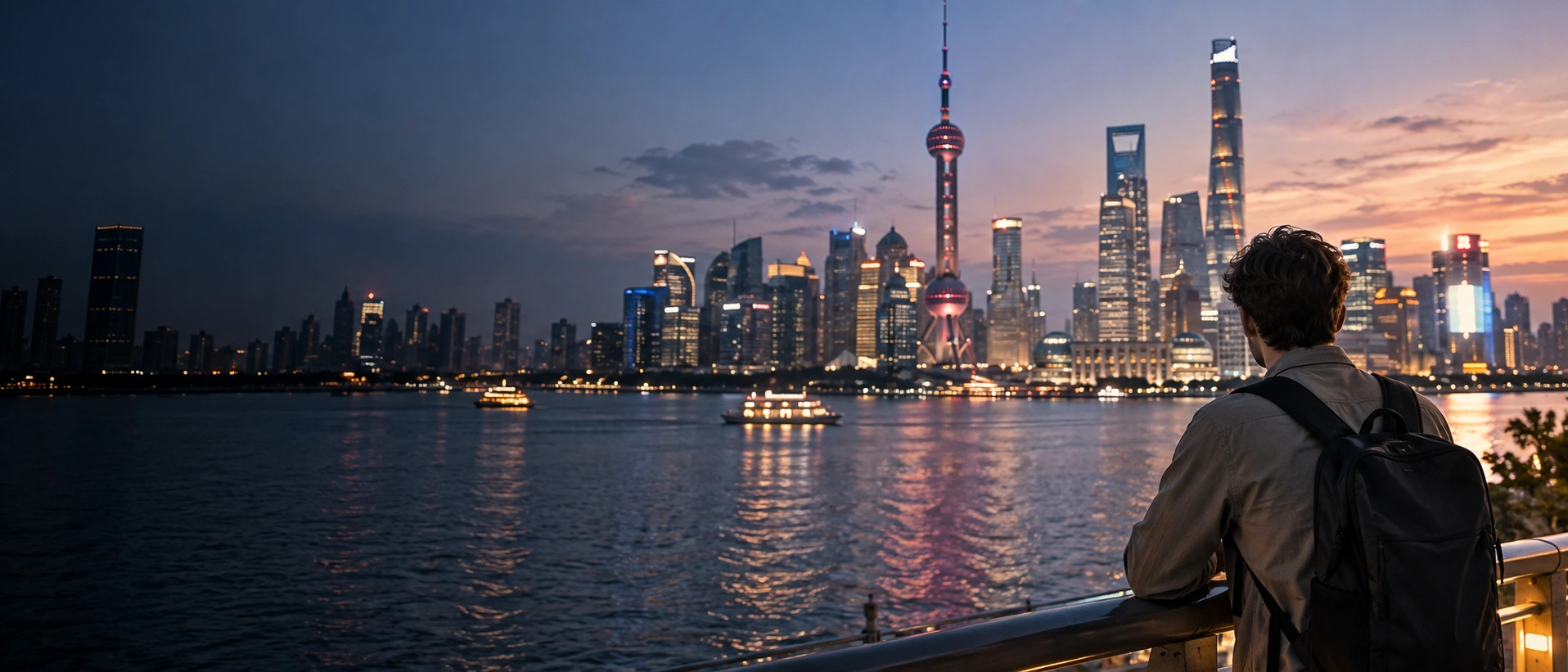 Contemporary Chinese urban landscape